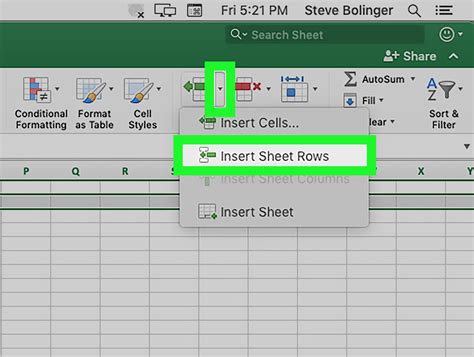 como insertar una fila en excel|3 formas de insertar filas en Excel usando un atajo en una PC